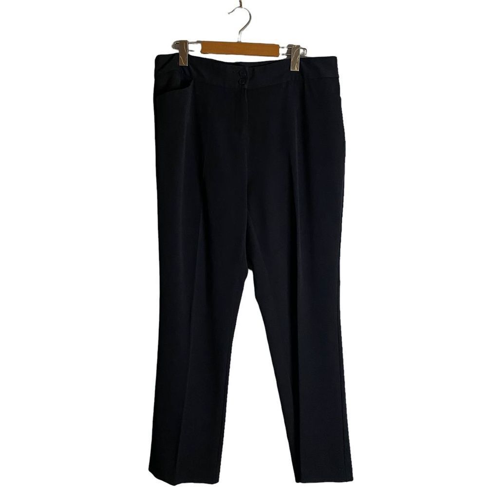Northern Reflections Women's Black Town Ankle Dress Pants